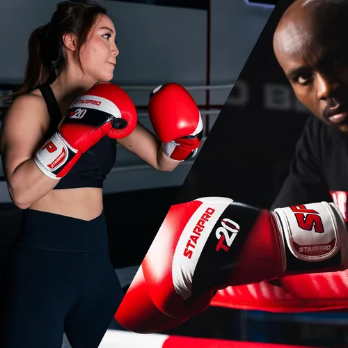 Miniatura 3 de Starpro Guantes de boxeo con soporte y protección inigualables para la muñeca, entrenamiento, muay thai, hombres y mujeres, varios colores y tamaños