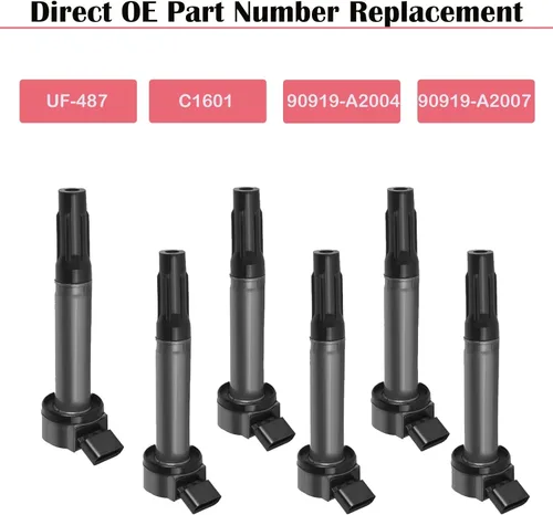 Miniatura 5 de Paquete de bobina de encendido para 3.5L V6 Toyota Sienna Avalon Camry Highlander Rav4 Venza Lexus RX350 IS350 ES350 2007 2008 2009 2010 2011 2012