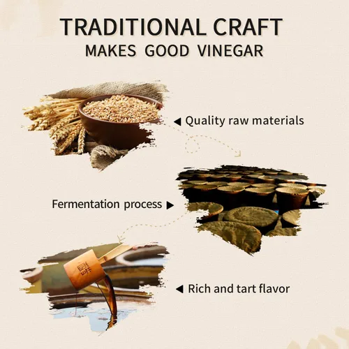 Miniatura 5 de Vinagre negro Shanxi, vinagre maduro envejecido, cereales tradicionales chinos fermentación Xiangcu negro, 14.8 oz /14.2 fl oz