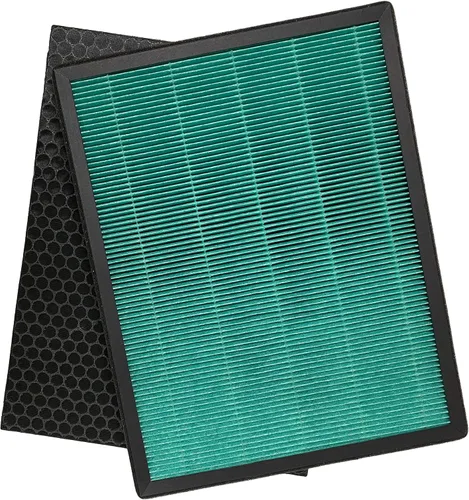 Nispira Filtro de repuesto para Rabbit BioGS 2.0 Purificador de aire ultra silencioso modelo SPA-550A SPA-625A True HEPA activado prefiltro, 1