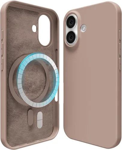 Miniatura 32 de oakxco Funda de silicona para iPhone 12 Pro Max, magnética, compatible con carga inalámbrica Magsafe, cubierta protectora de goma suave y delgada