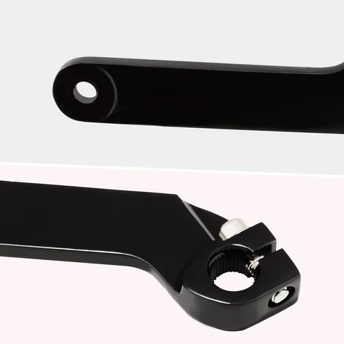 Miniatura 6 de Palanca de cambio interior, palanca de cambio interior para Harley Touring Electra Glide Road Glide Road King Street Glide FLT/FLHT y FL Trikes Negro