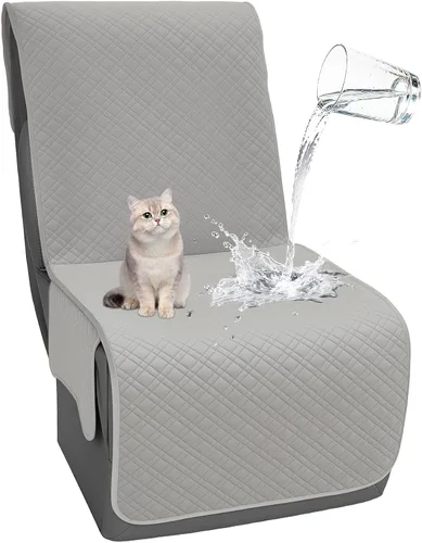 Miniatura 25 de Fundas de terciopelo 10% impermeables para sofá modular reclinable en forma de L, 1 pieza, fundas acolchadas para sofá reclinable esquinero, juego