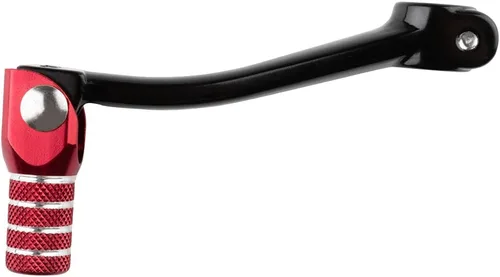 Miniatura 2 de Tusk Palanca de cambios plegable, punta negra/roja, compatible con Honda CRF50F 2004-2026