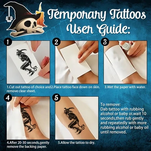 Miniatura 7 de 18 hojas de tatuajes de Joker HQ para mujeres y hombres, escuadrón suicida de Halloween, tatuajes temporales falsos realistas para adultos, 18 hojas
