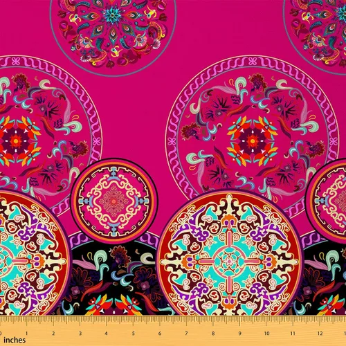 Miniatura 29 de Tela de tapicería Sun Moon para sillas, tela bohemia con constelación del espacio exterior para exteriores, por The Yard, tela decorativa de galaxia