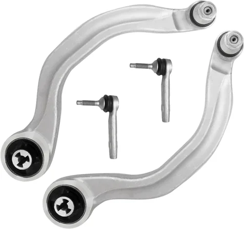 Miniatura 200 de Detroit Axle - Brazos de control superiores traseros para Chrysler 300 Dodge Challenger Charger Magnum, reemplazo del conjunto de brazos de control
