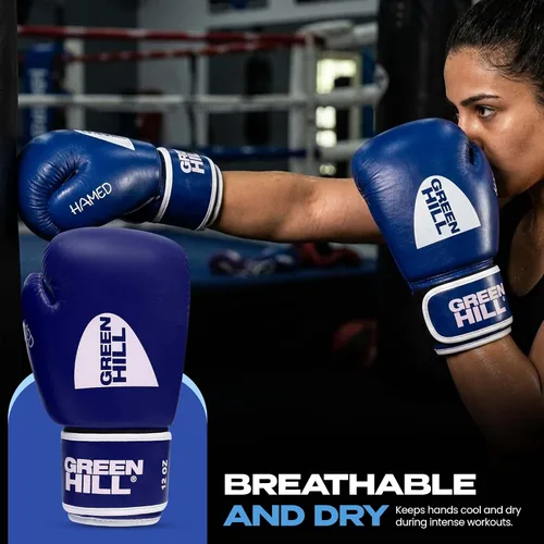 Miniatura 7 de Green Hill Guantes de boxeo MMA, guantes de kickboxing – Guantes de boxeo para mujeres y hombres, guantes de entrenamiento de boxeo, guantes