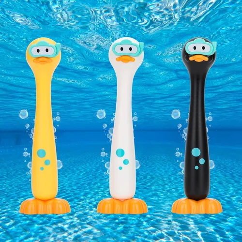 Juego de 3 juguetes de buceo en la piscina para niños, divertidos juegos de piscina para niños, juguetes de agua para niños, el palo de buceo de