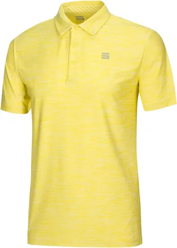 Three Sixty Six - Camiseta de golf para hombre, polo atlético dry fit de tipo informal, con cuello y manga corta