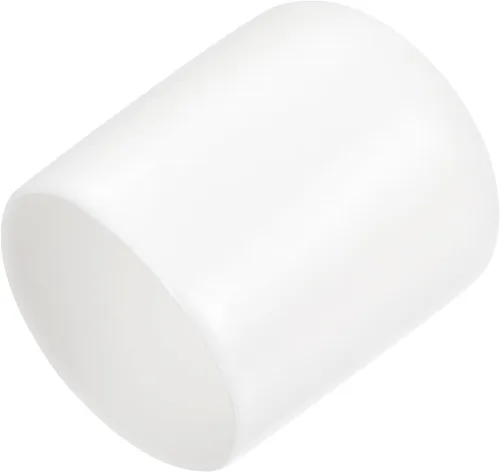 Miniatura 107 de uxcell 25 tapas de goma de 0.787 in de vinilo de identificación redonda tapa tapa de rosca de tornillo protectores negro