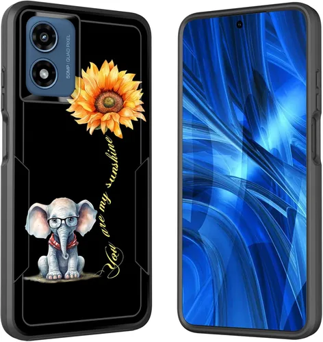 Miniatura 31 de Funda para Moto G 5G 2023, [probada en caídas de grado militar], resistente, resistente, resistente, a prueba de golpes, funda protectora