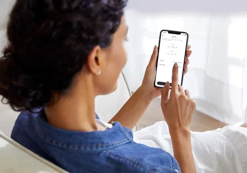 Miniatura 11 de Honeywell Home Termostato inteligente T9 WiFi con 1 sensor inteligente de habitación, pantalla táctil, Alexa y Google Assist