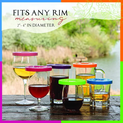 Miniatura 2 de Fundas para copas de vino – Mantén a los insectos lejos de copas de vino al aire libre – Úselo como funda para tazas de café, latas de refresco