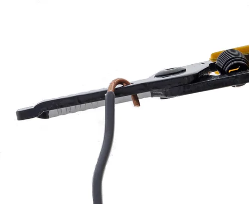 Miniatura 5 de Ideal Electrical 45-415 Premium Reflex T-5 pelador - 10-20 AWG, pelacables con reposa pulgar, punta de pinza, bloqueo deslizante, empuñaduras