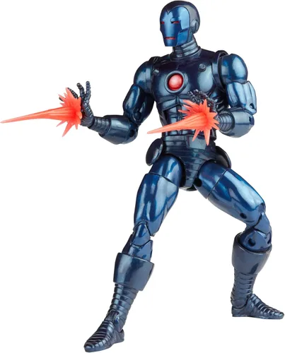 Miniatura 7 de Hasbro Marvel Legends Series - Figura de acción Stealth Iron Man de 6 pulgadas, incluye 5 accesorios y 1 pieza Build-A-Figure, diseño y articulación