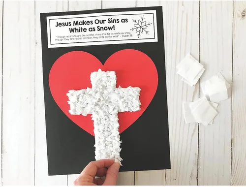 Miniatura 3 de Fun Express Juego de 24 tableros adhesivos cruzados a granel – Manualidades de escuela dominical para niños y actividades de manualidades cristianas