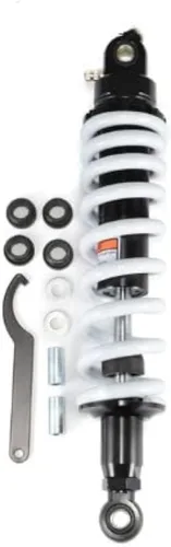 Miniatura 9 de 16.535 in 16.53 pulgadas 0.472 in primavera universal motocicleta amortiguador de aire suspensión trasera ATV Quad Scooter Dirt Bike para CBR600