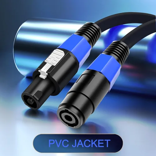 Miniatura 5 de LanSenSu Cable divisor Speakon, 1 macho a 2 hembras XLR Y Splitter Speakon Cable Splitter Speakon 1 macho a 2 hembras (paquete de 2)