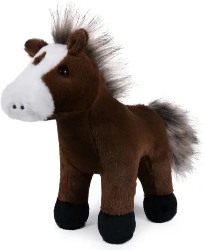 Miniatura 5 de Ice King Bear Pony Peluche de caballo de peluche de 7 pulgadas (beige)