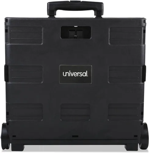 Miniatura 2 de Universal Caja de almacenamiento móvil plegable, 18.25 x 15 x 39.4 pulgadas, negro