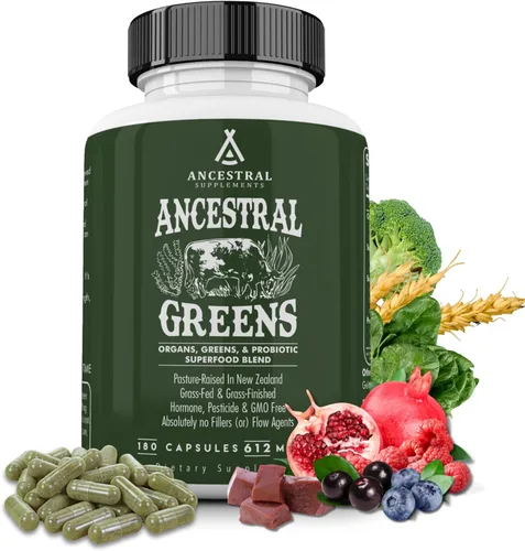 Miniatura 10 de Ancestral Supplements Polvo de Calostro Bovino - Alimentado con Hierba, Liofilizado, Apoyo Inmunológico y Salud Intestinal, 120 Porciones