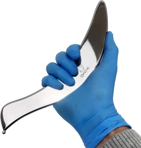 Miniatura 3 de Herramienta IASTM grande de acero inoxidable Gua Sha Guasha Masaje Raspador de Liberación de Fisioterapia Herramientas de Movilización de Tejidos