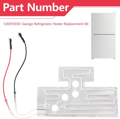 Miniatura 3 de 5303918301 Kit de calentador de garaje para refrigerador Frigidaire Kenmore, reemplaza PS900213 AP3722172 AH900213 Juego de calentador de garaje