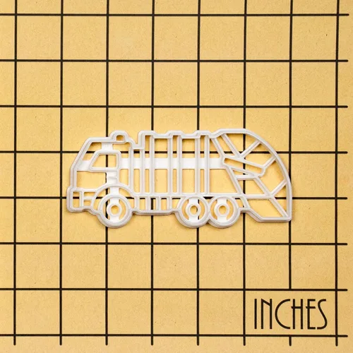 Miniatura 5 de Cortador de galletas de camión de basura, 1 pieza - Bakerlogy