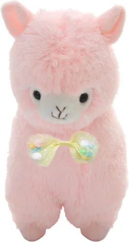 Miniatura 8 de Lindo y suave peluche de pajarita de alpaca, cojín de juguete, llama, cordero, juguete de peluche, juguetes de muñeca, el mejor cumpleaños