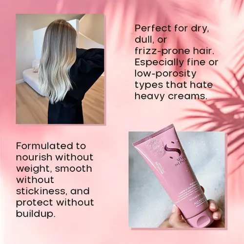 Miniatura 9 de Alfaparf Milano Semi di Lino Moisture Nutritive Shampoo and Conditioner Set para cabello seco - Champú y acondicionador hidratante sin sulfato