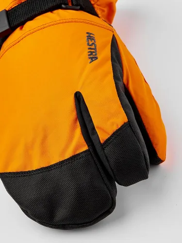Miniatura 3 de Hestra Gauntlet CZone - Guantes de nieve para niños de 4 a 13 años, impermeables, aislados, de 3 dedos para invierno, esquí y jugar en la nieve