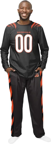 Miniatura 12 de FOCO NFL mens Nfl Team Logo Gameday Ready Jersey Pajama Set