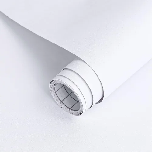 Miniatura 12 de Arthome - Papel de contacto blanco de 17 x 393 pulgadas, papel tapiz autoadhesivo de vinilo impermeable de PVC, a prueba de aceite, papel de vinilo