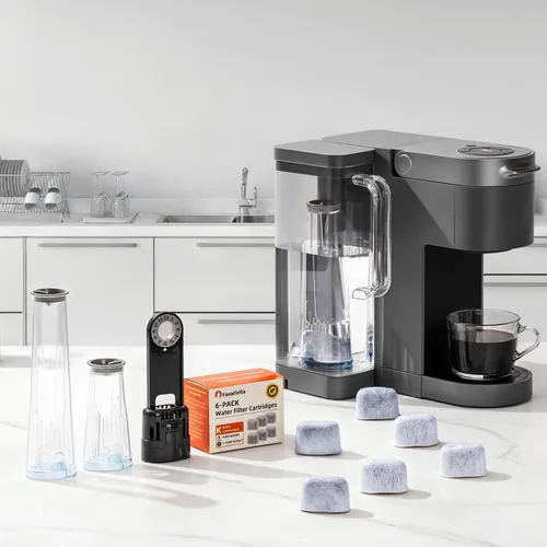 Miniatura 7 de Kit de inicio Keurig de repuesto para cafeteras K-Compact, K-Duo, K-Duo Gen 2, K-Duo Essentials, K-Latte, K200, K250