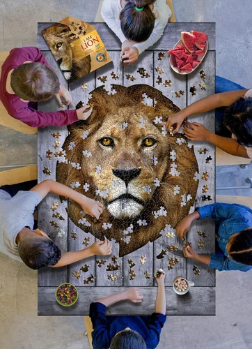 Miniatura 4 de Madd Capp Rompecabezas - I AM Lion - 550 piezas - Rompecabezas en forma de animal