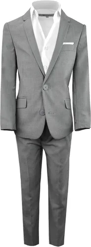 Traje de primera clase para niños Black n Bianco Slim Fit estilo ligero Presentado por Baby Muffin