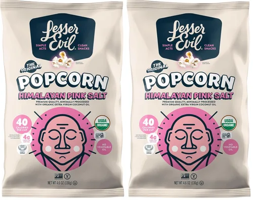 Miniatura 13 de LesserEvil Palomitas de maíz orgánicas "Avocado-licious", exclusivo de Amazon, calidad premium, mínimamente procesado, sin aceite vegetal, 4.6