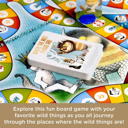 Miniatura 5 de AQUARIUS Juego de mesa Where The Wild Things are Journey, diversión para niños y adultos, mercancía y coleccionables con licencia