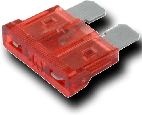 Paquete de 50 40 amperios ATC/ATO estándar estándar estándar 40A hoja de fusible 40A coche, camión, barco, casa rodante