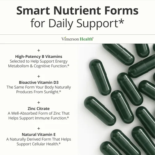 Miniatura 5 de Multivitamínico para mujeres – Multivitamínicos y multiminerales esenciales para mujeres 60 cápsulas líquidas con vitamina B12, A, D, C, zinc