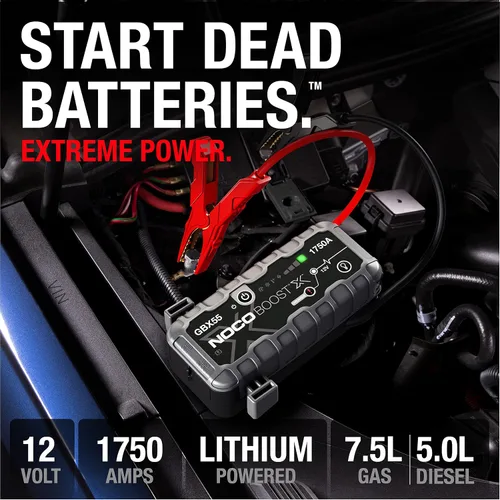 Miniatura 2 de NOCO Boost X GBX55: Arrancador UltraSafe de 1750A – Paquete de refuerzo de batería de litio de 12V, caja de arranque portátil, banco de energía