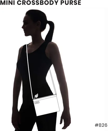 Miniatura 96 de CHALA Mini bandolera/bolso con correa convertible elegante, compacto, versátil