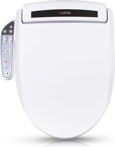 Miniatura 6 de Lotus Bidet ATS-2000 Elongated, Premier Class, Purestream Function(Constipation Relief) Heated Seat With Wireless Remote Control, Unlimited Warm