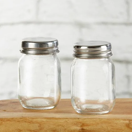 Kate Aspen Juego de 18 frascos de cristal para decoración de fiestas, artes y manualidades para bodas, despedidas de soltera, baby shower y más