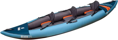 Miniatura 11 de TAHE Beach LP - Paquete completo de kayak inflable premium que incluye kayak, asiento, remo, bomba y bolsa de viaje/almacenamiento