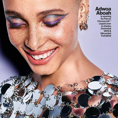 Miniatura 8 de Revlon So Fierce! Delineador de ojos líquido de tinta cromada, delineador metálico duradero con tapa de tinta de inmersión para Pearl, Shimmer 901