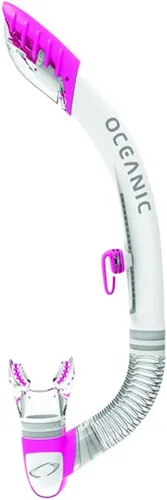 Oceanic Esnórquel Ultra-Dry 2 Blanco/Rosa