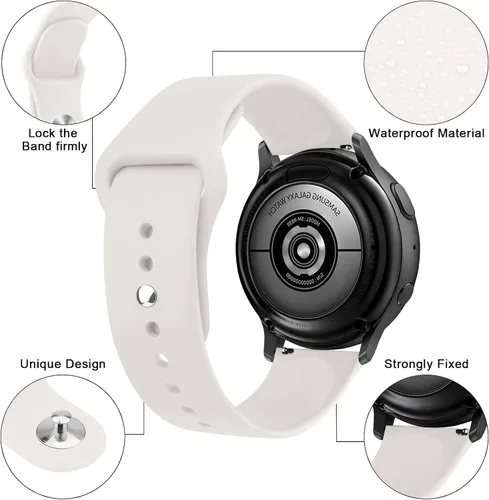 Miniatura 2 de Meliya Correas compatibles con Garmin Vivoactive 4 Watch, Garmin Venu 3 Venu 2 Watch Band para mujeres y hombres, correa de repuesto deportiva