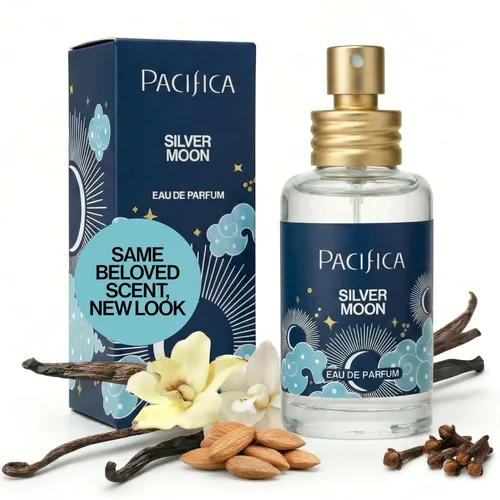 Miniatura 22 de Pacifica Beauty Perfume en aerosol Neon Moon - Sándalo energético, jazmín, cardamomo ahumado - Eau de Toilette vegana y limpia, 1 fl oz (29.57 ml)